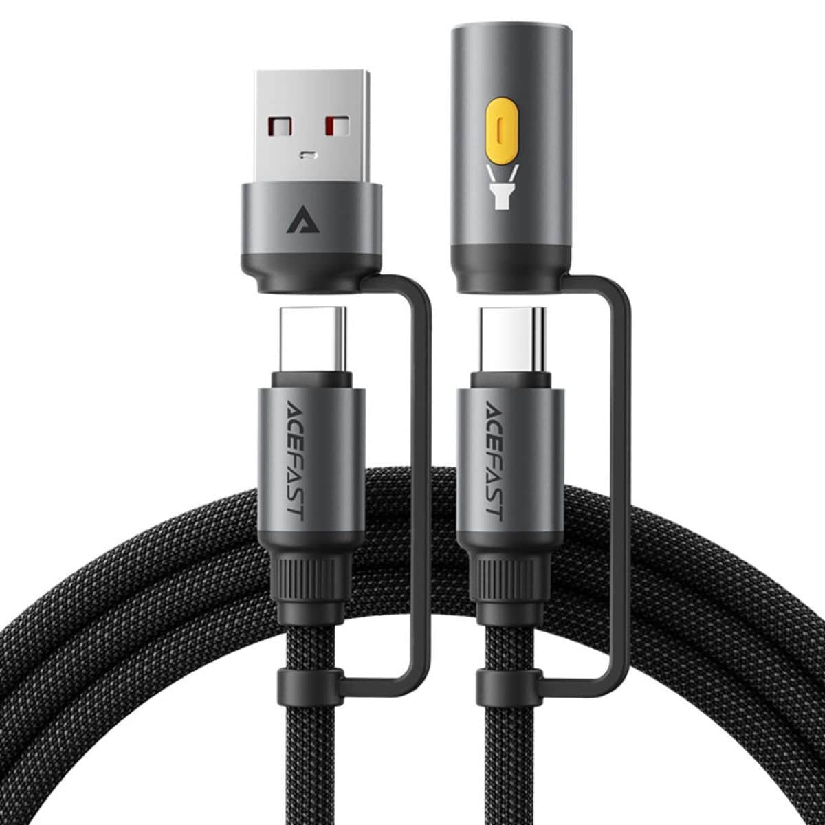 Acefast J5 Multi-Function USB-A & USB-C Cable