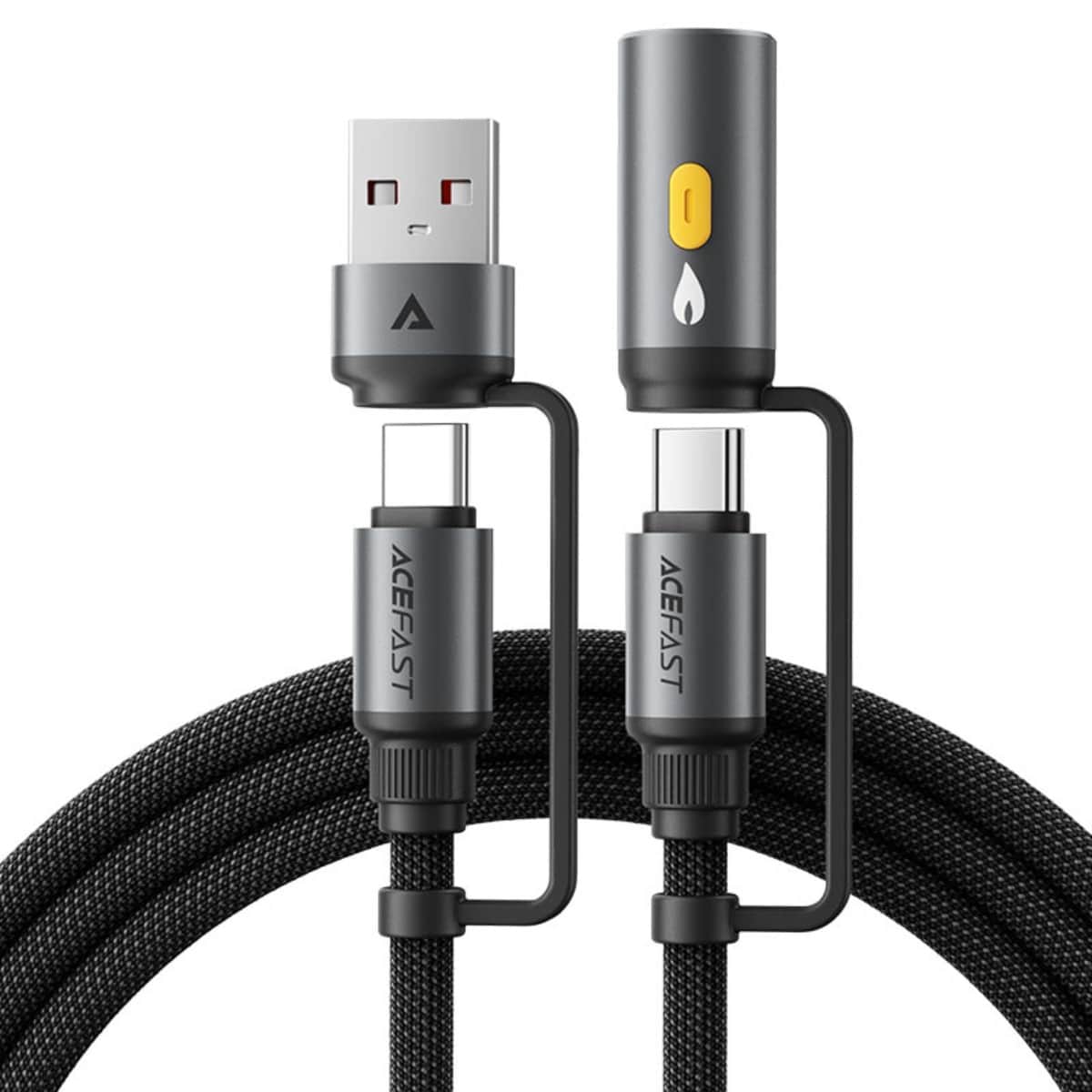 Acefast J6 Multi-Function USB-A & USB-C Cable