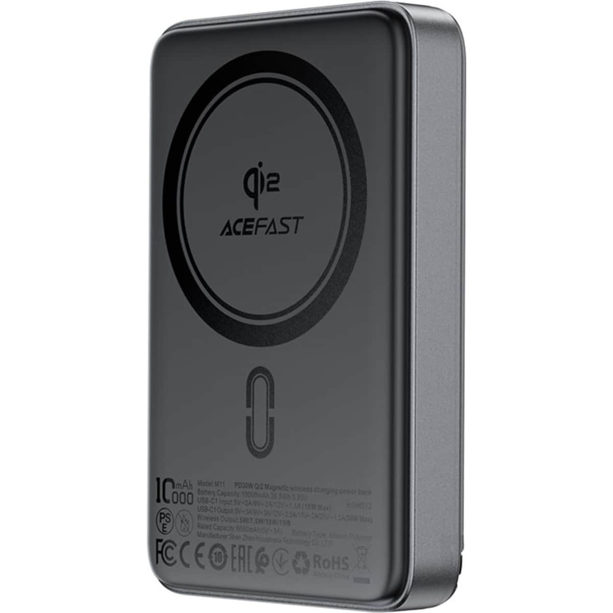 Acefast M11 10000mAh 30W Qi2 Magnetic Wireless Power Bank