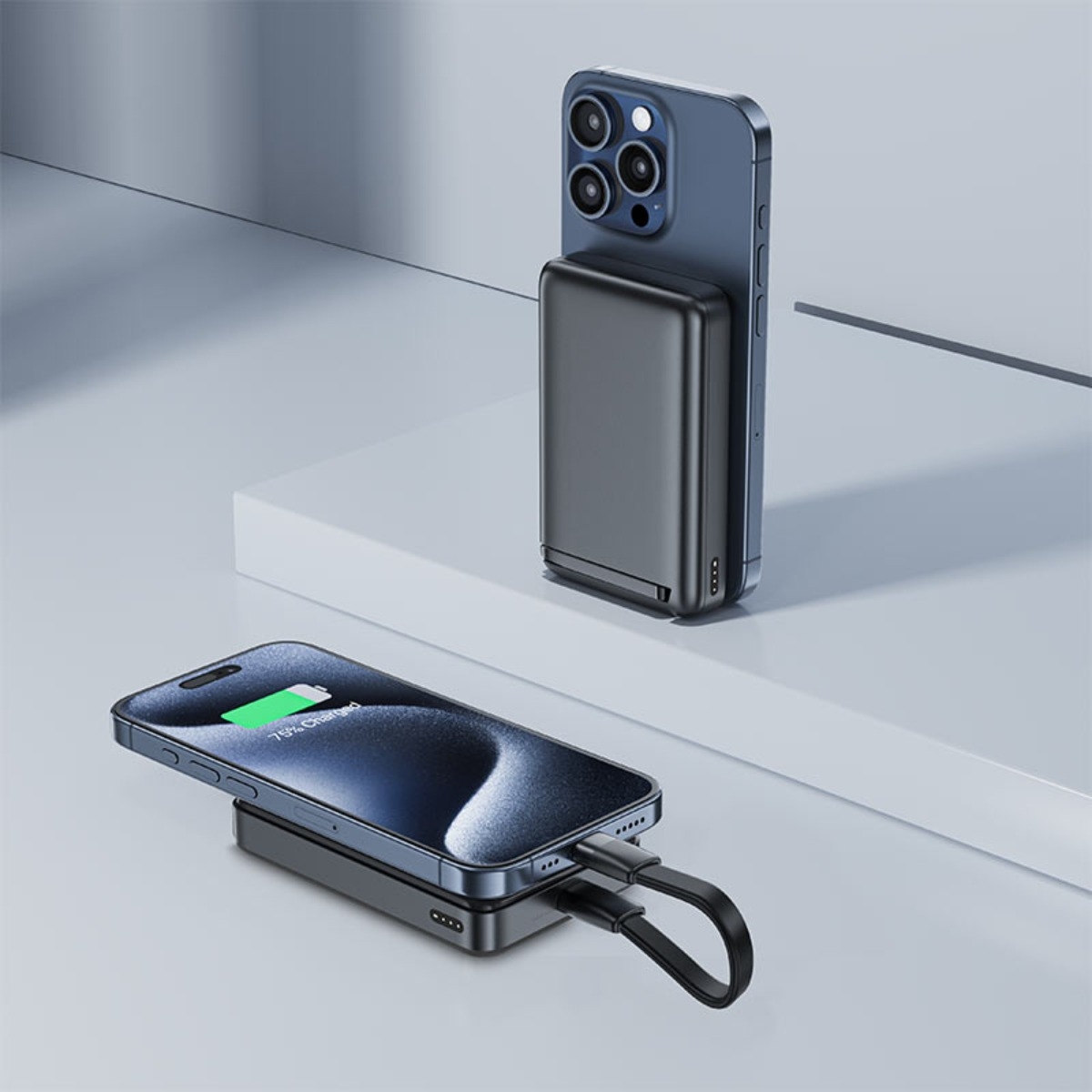 ايسفاست M11 باور بانك لاسلكي مغناطيسي بتقنية Qi2 بسعة 10000mAh وقدرة 30W