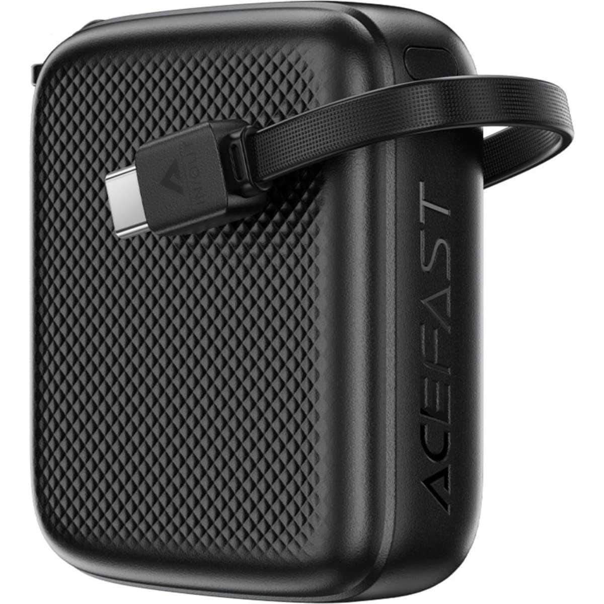Acefast M15 10000mAh 20W Power Bank with Retractable Cable