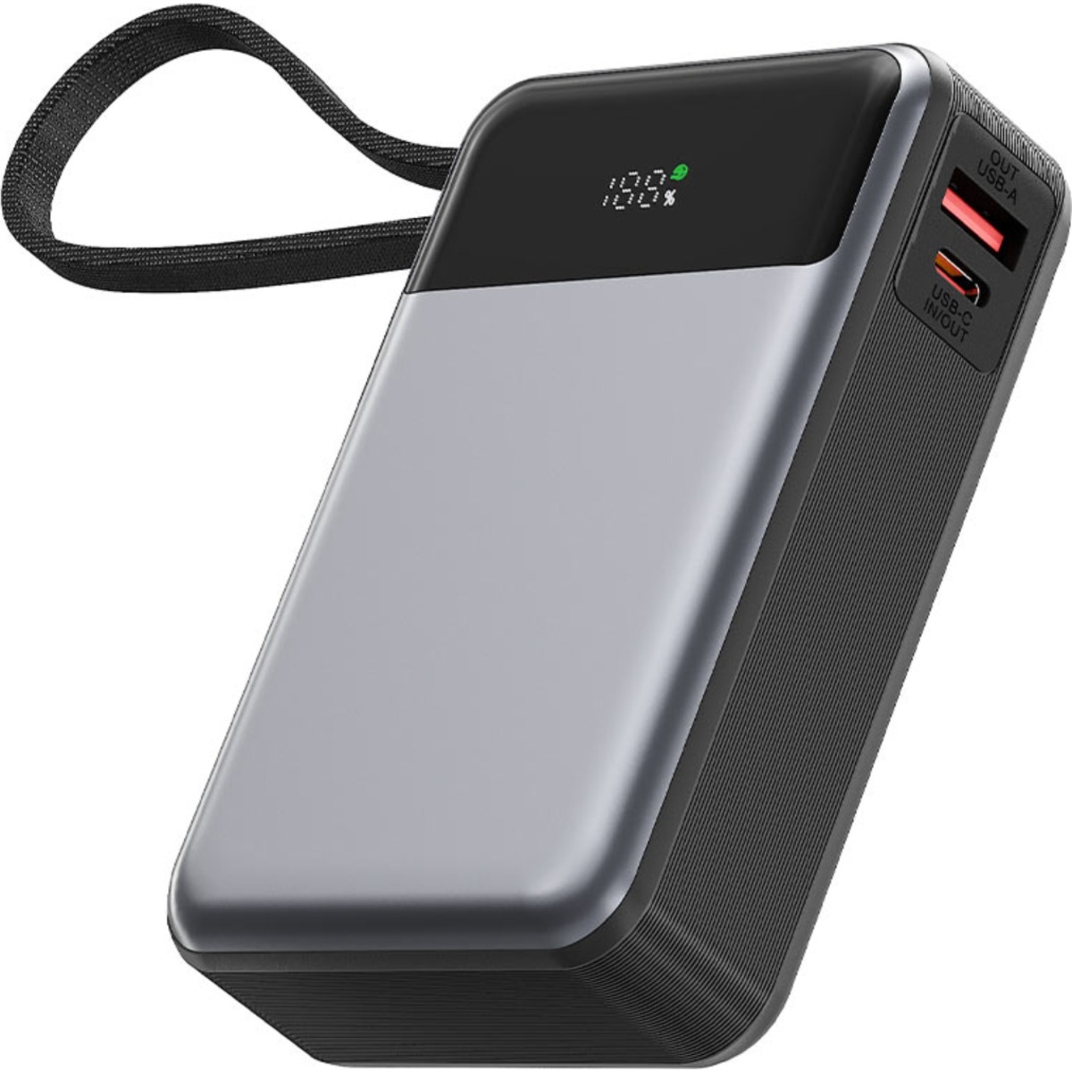 ايسفاست M21 باور بانك بسعة 20000mAh وقدرة 65W مع كابل قابل للسحب
