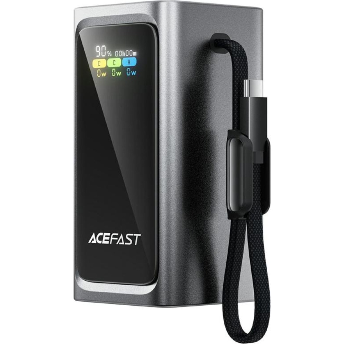 ايسفاست M33 باور بانك بسعة 20000mAh وقدرة 100W مع كابل قابل للسحب