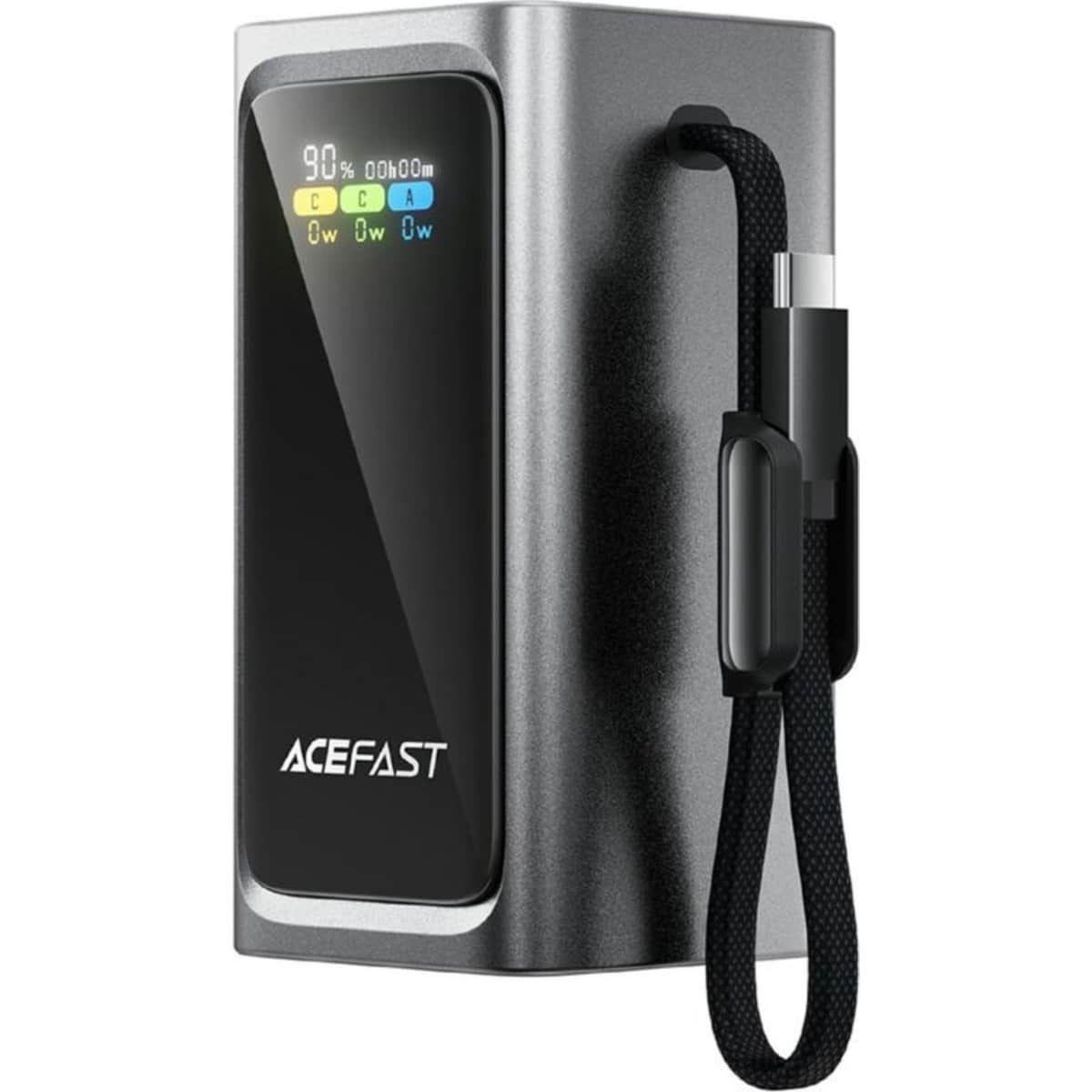 ايسفاست M33 باور بانك بسعة 20000mAh وقدرة 100W مع كابل قابل للسحب