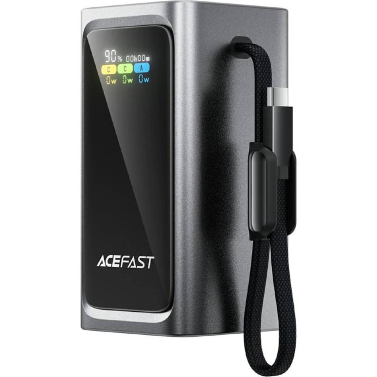 ايسفاست M33 باور بانك بسعة 20000mAh وقدرة 100W مع كابل قابل للسحب