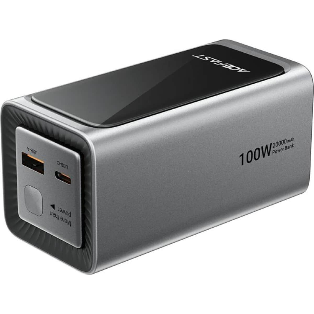 ايسفاست M33 باور بانك بسعة 20000mAh وقدرة 100W مع كابل قابل للسحب