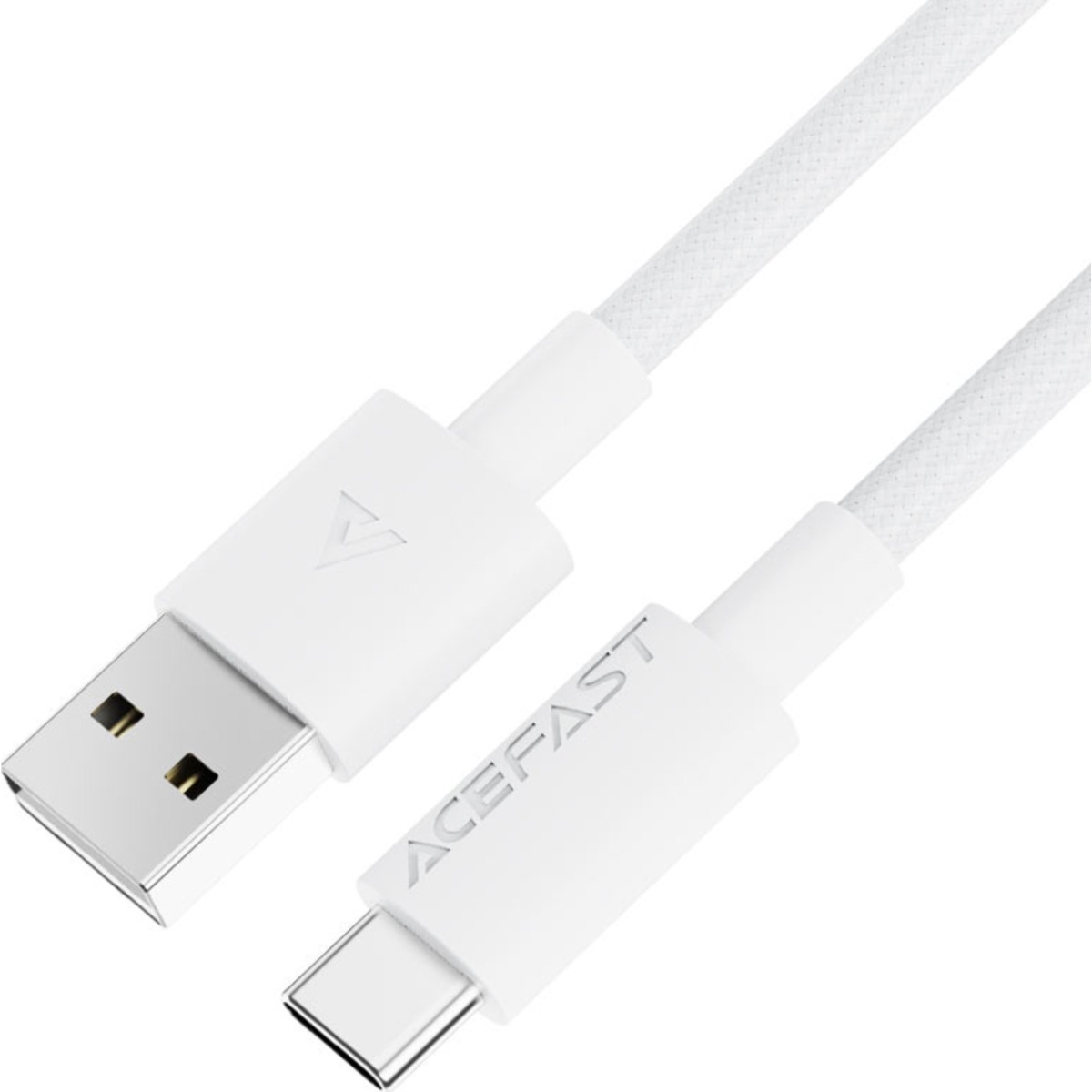 ايسفاست C18-04 كابل مضفر USB-A إلى USB-C - أبيض