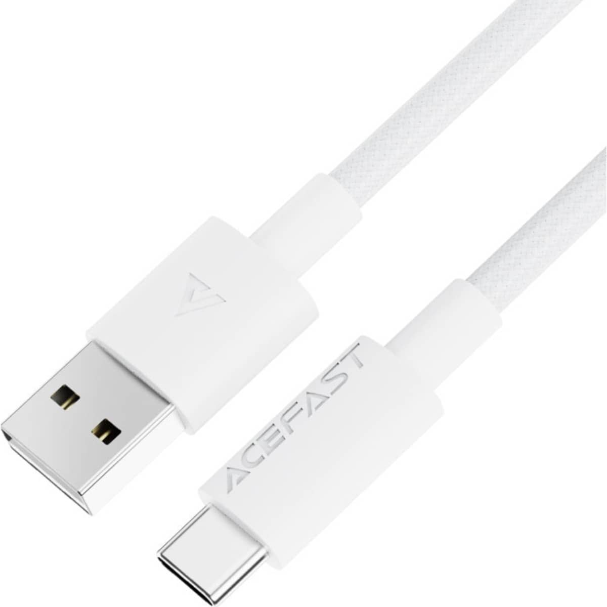 ايسفاست C18-04 كابل مضفر USB-A إلى USB-C - أبيض