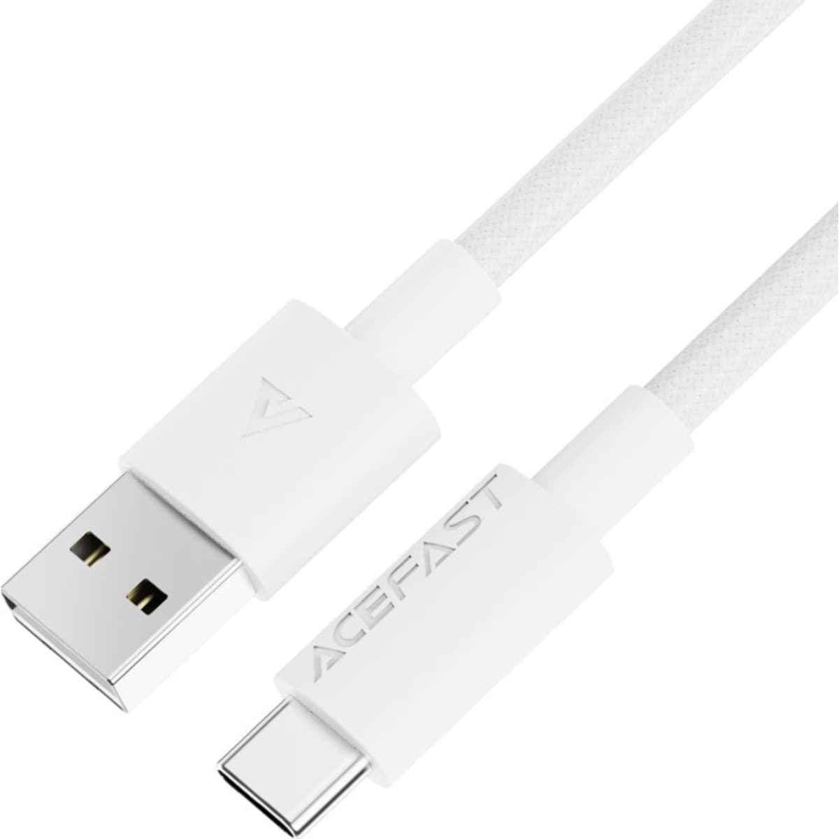 ايسفاست C18-04 كابل مضفر USB-A إلى USB-C - أبيض