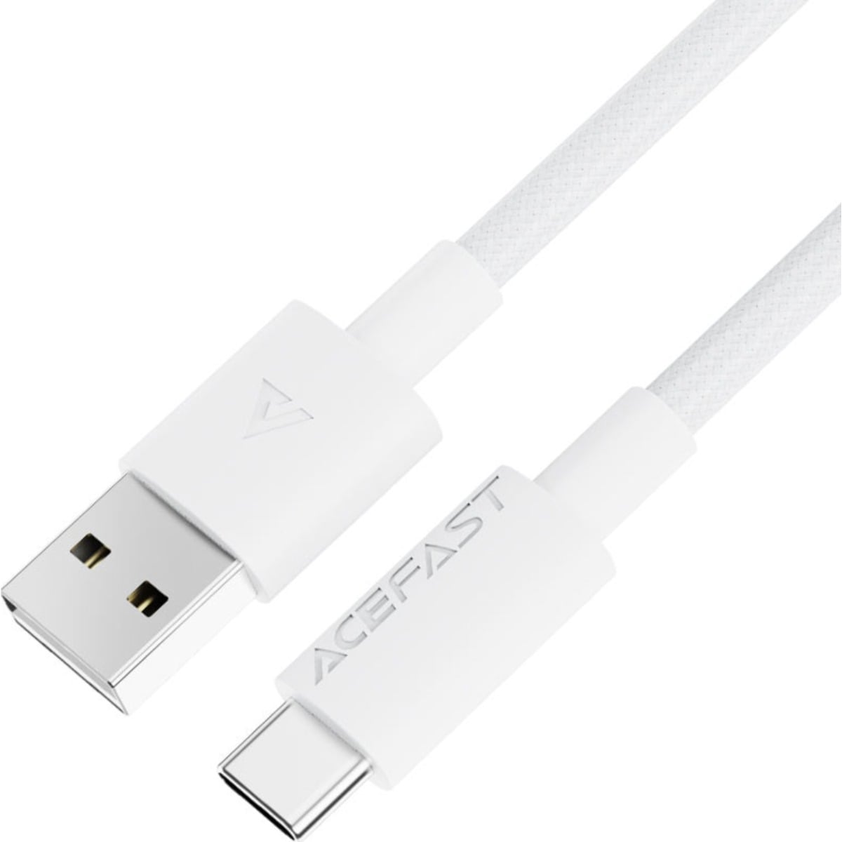 ايسفاست C18-04 كابل مضفر USB-A إلى USB-C - أبيض