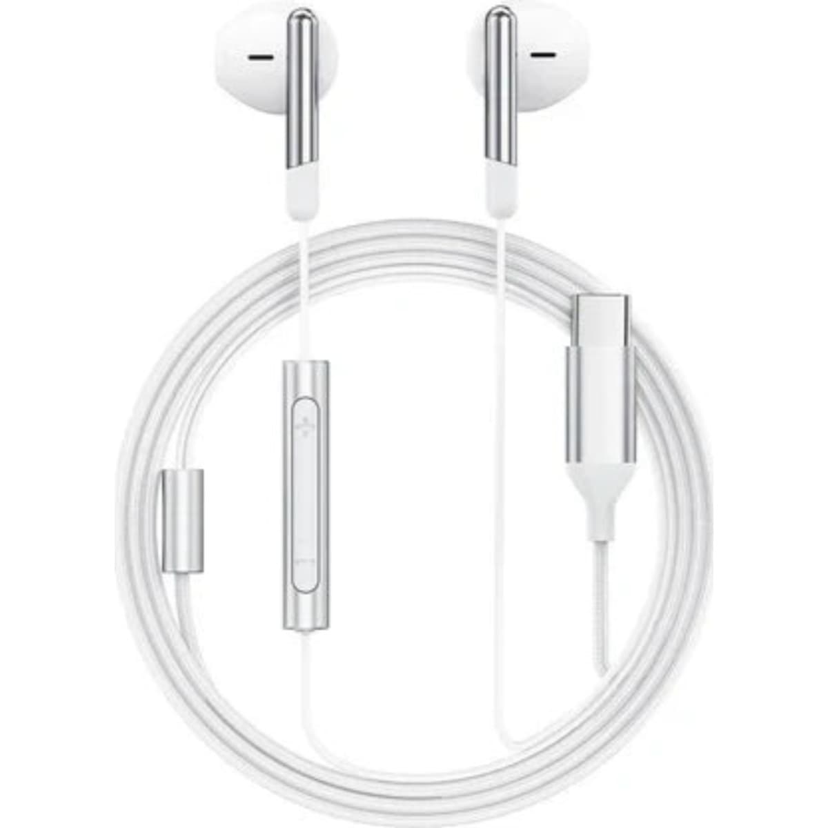Acefast White L3 USB-C Wired Earphones
