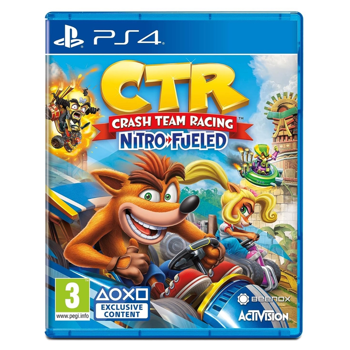 Activision Crash Team Racing: Nitro Fueled Video Game for PlayStation 4