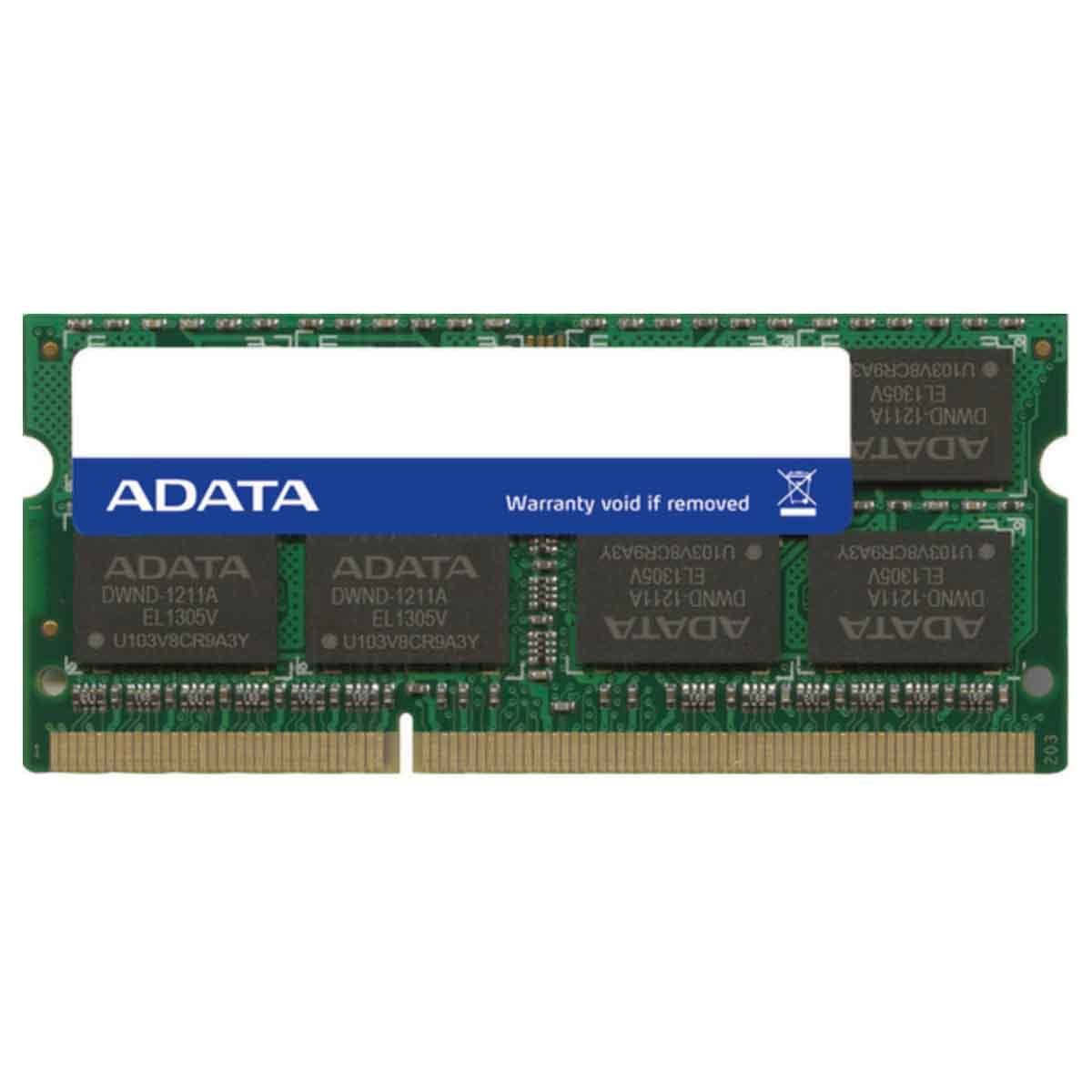 ADATA 4GB 1600MHz DDR3L Laptop RAM