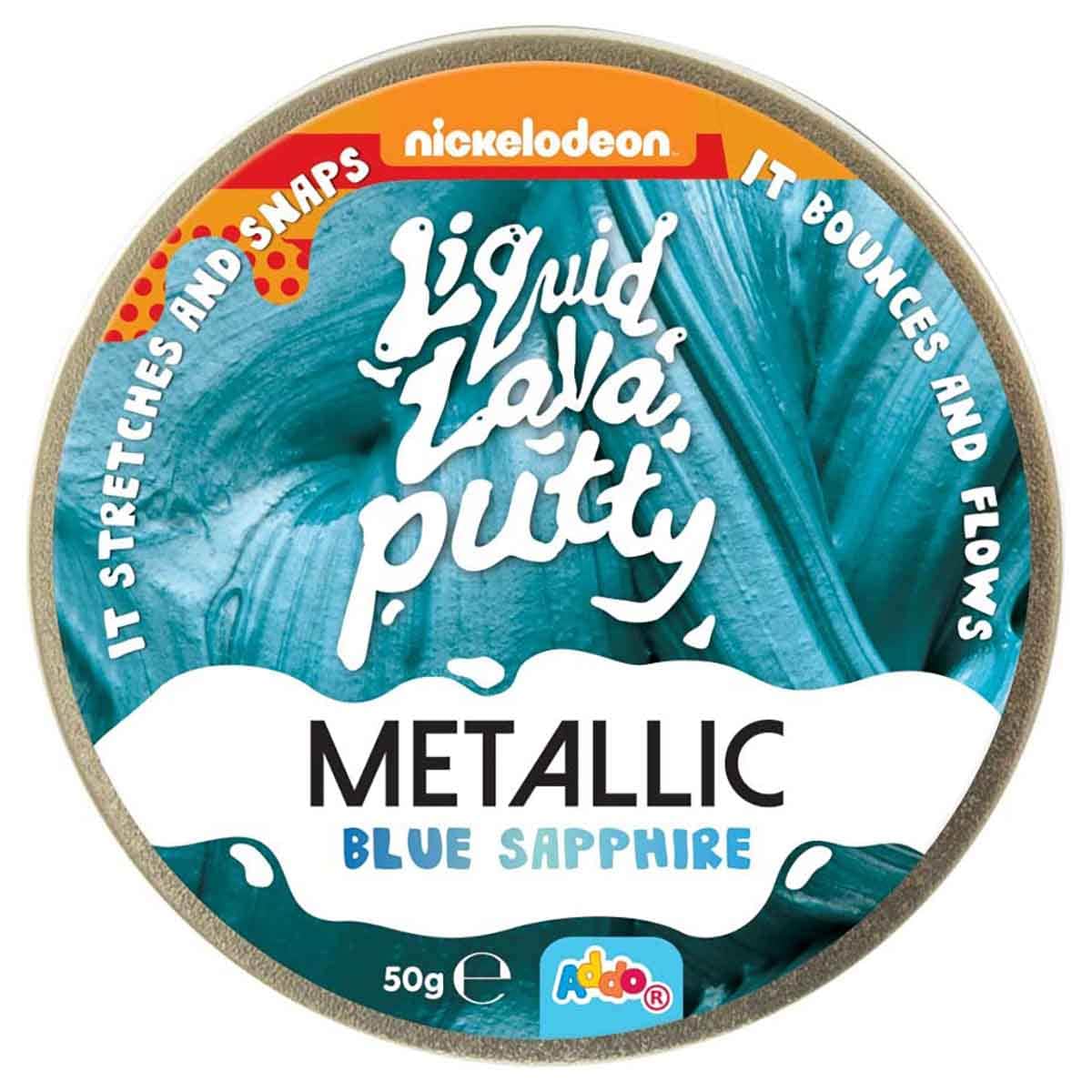 Addo 50g Nickelodeon Liquid Lava Metallic Assorted Putty Unisex, 3-4 Years
