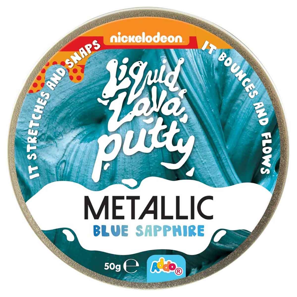Addo 50g Nickelodeon Liquid Lava Metallic Assorted Putty Unisex, 3-4 Years