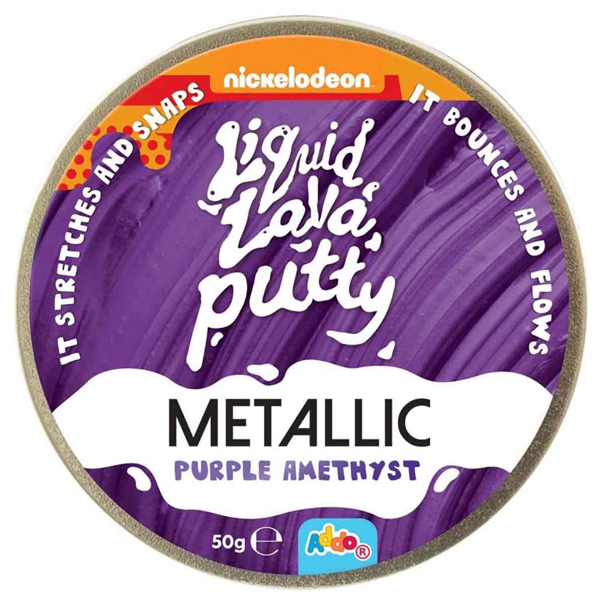 Addo 50g Nickelodeon Liquid Lava Metallic Assorted Putty Unisex, 3-4 Years