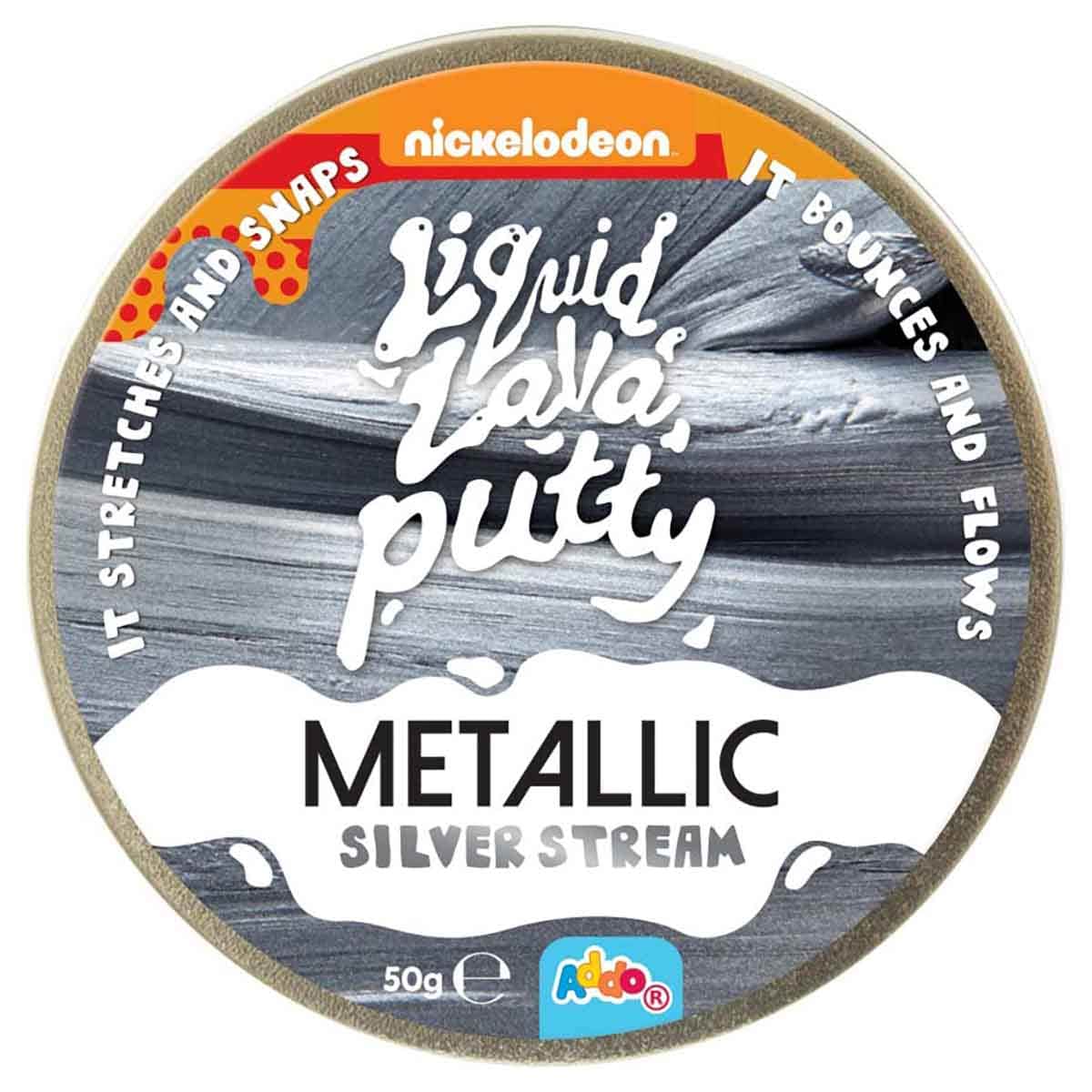Addo 50g Nickelodeon Liquid Lava Metallic Assorted Putty Unisex, 3-4 Years