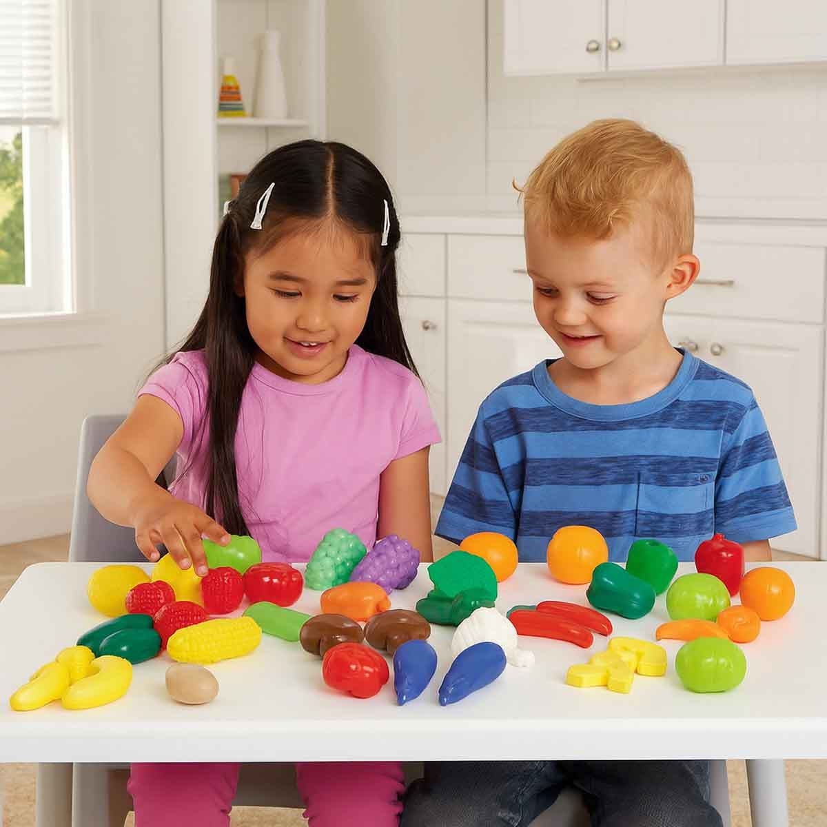 Addo Busy Me Food Fruit & Vegetable Pretend Play Toys Unisex, 3-4 Years