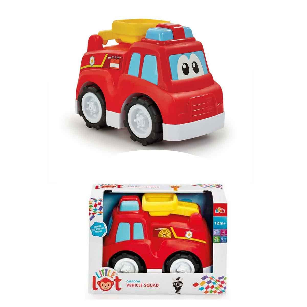 Addo Little Lot Cartoon Assorted Vehicle Squad Unisex, 3-4 Years