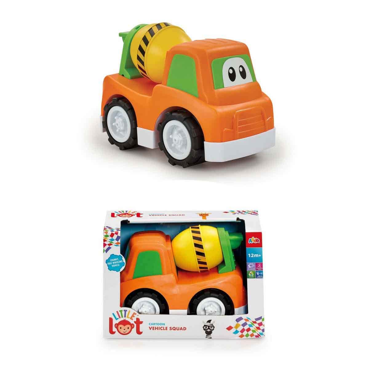 Addo Little Lot Cartoon Assorted Vehicle Squad Unisex, 3-4 Years