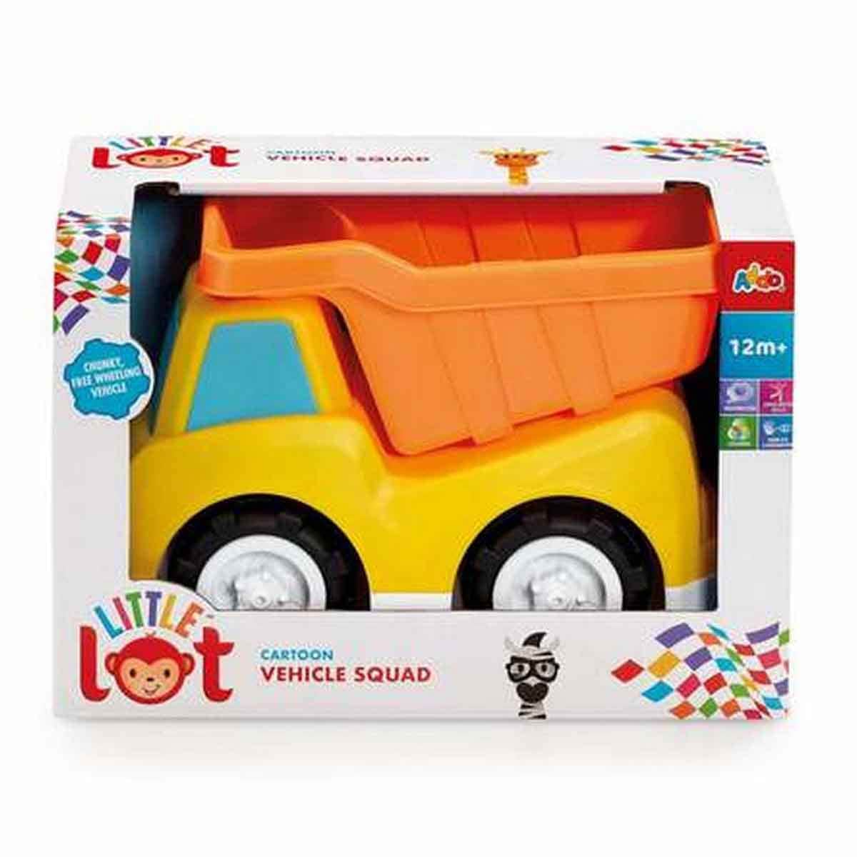 Addo Little Lot Cartoon Assorted Vehicle Squad Unisex, 3-4 Years