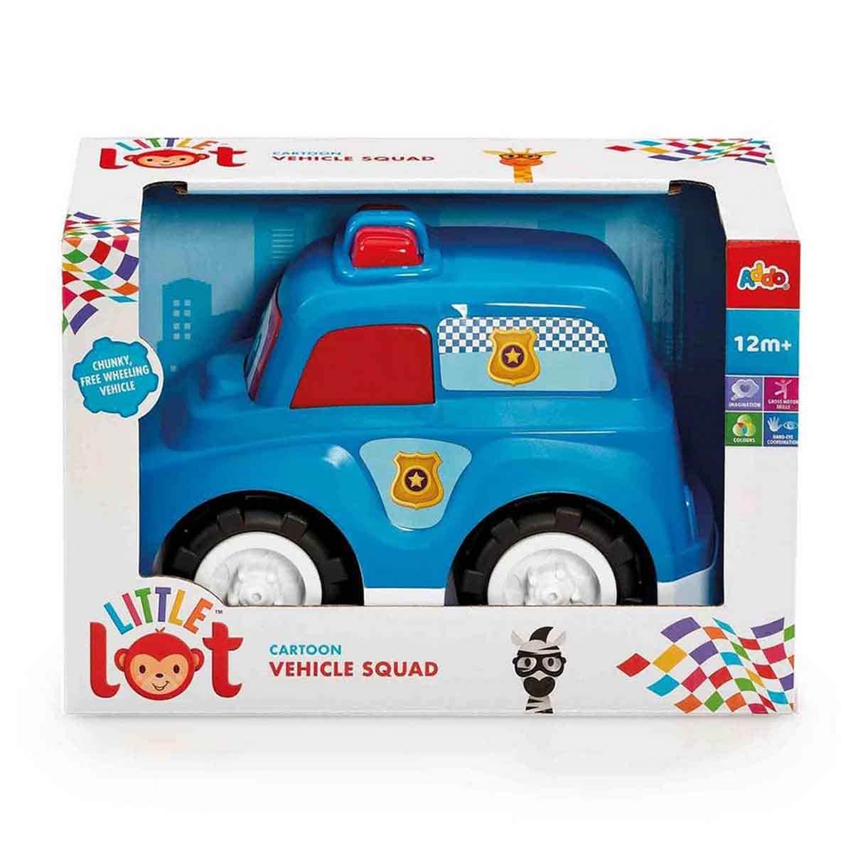 Addo Little Lot Cartoon Assorted Vehicle Squad Unisex, 3-4 Years