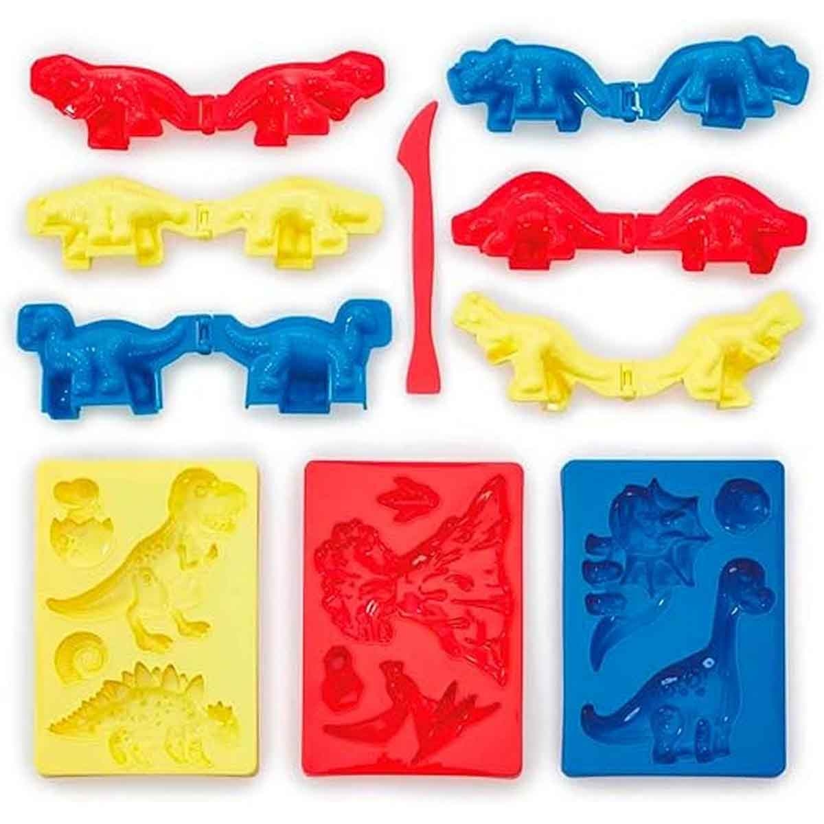 آدو نيك جونيور مجموعة عجين ديناصور المغامرة 224غ للجنسين، عمر 3-4 سنوات