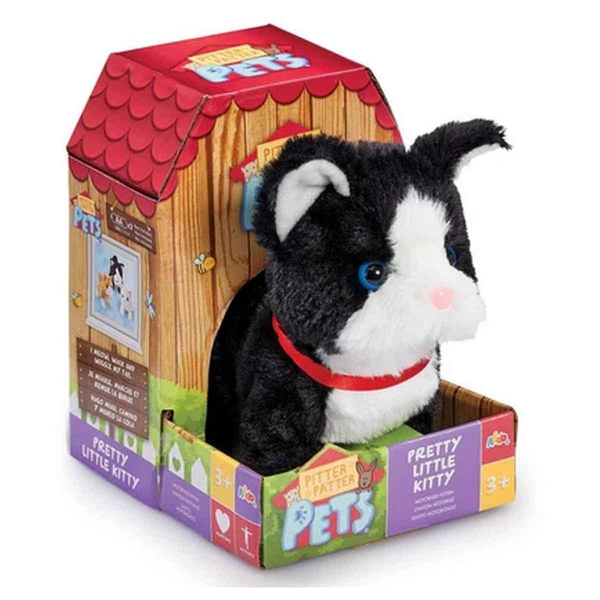 Addo Pitter Patter Pets Playful Kitty Soft Toy Unisex, 3-4 Years