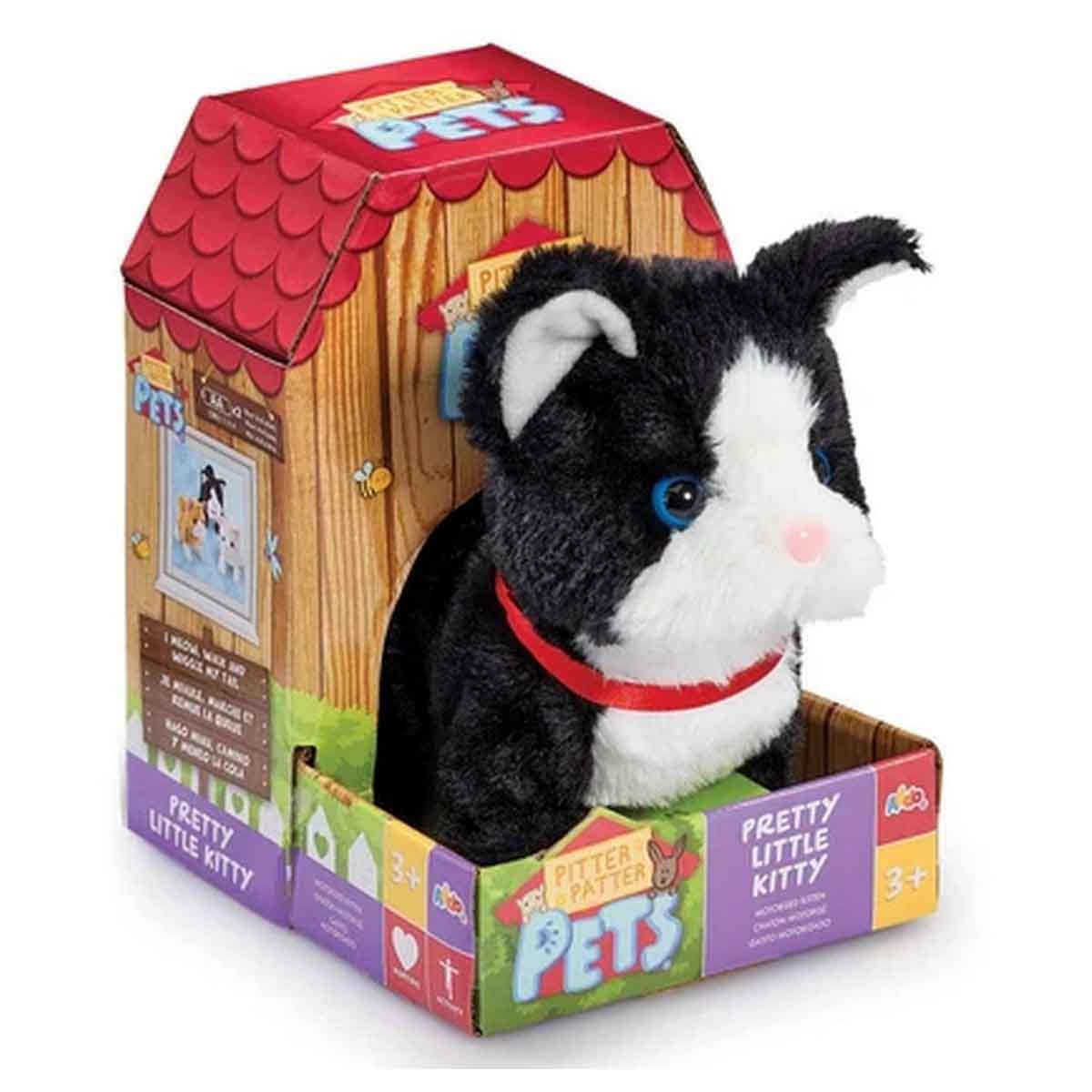 Addo Pitter Patter Pets Playful Kitty Soft Toy Unisex, 3-4 Years