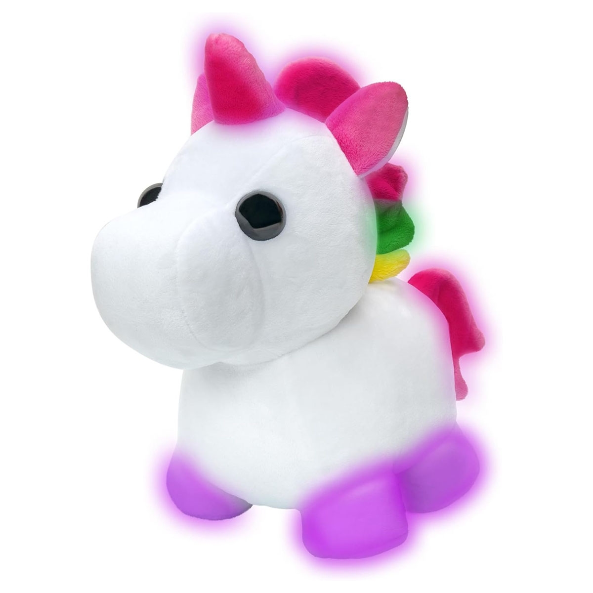 Adopt Me 12″ Neon Unicorn Plush Toy Unisex, 5-7 Years