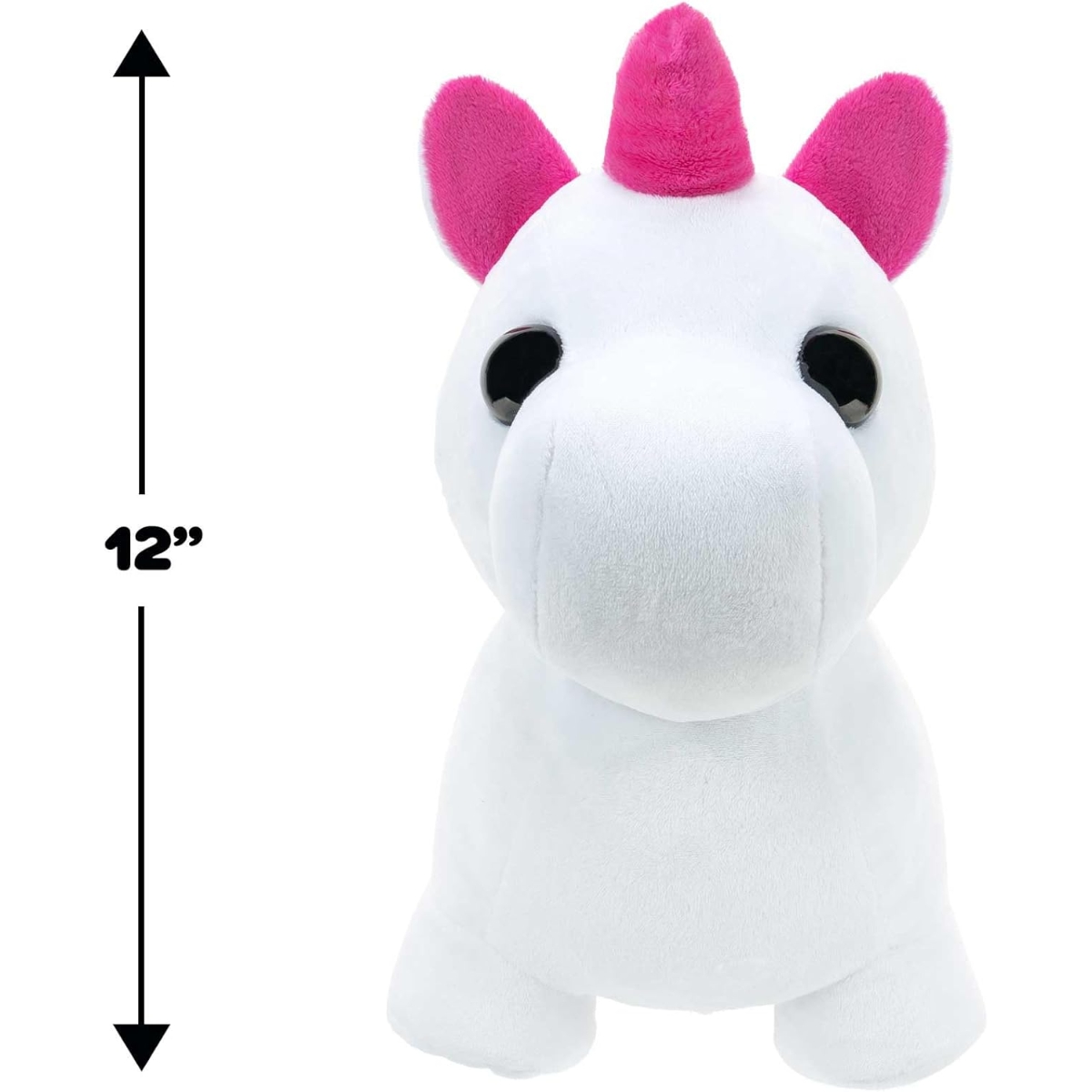 Adopt Me 12″ Neon Unicorn Plush Toy Unisex, 5-7 Years