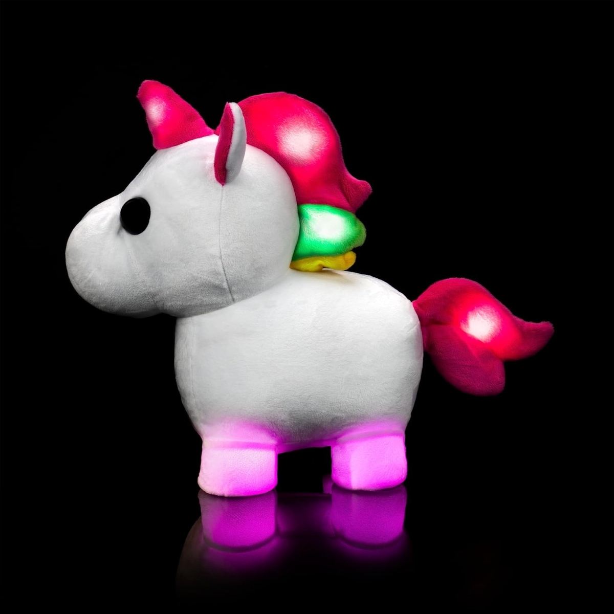 Adopt Me 12″ Neon Unicorn Plush Toy Unisex, 5-7 Years