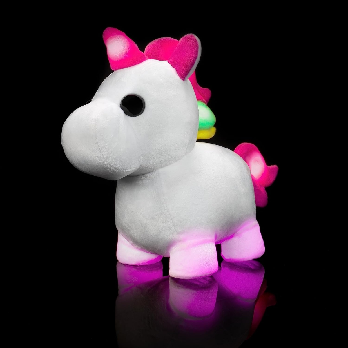 Adopt Me 12″ Neon Unicorn Plush Toy Unisex, 5-7 Years