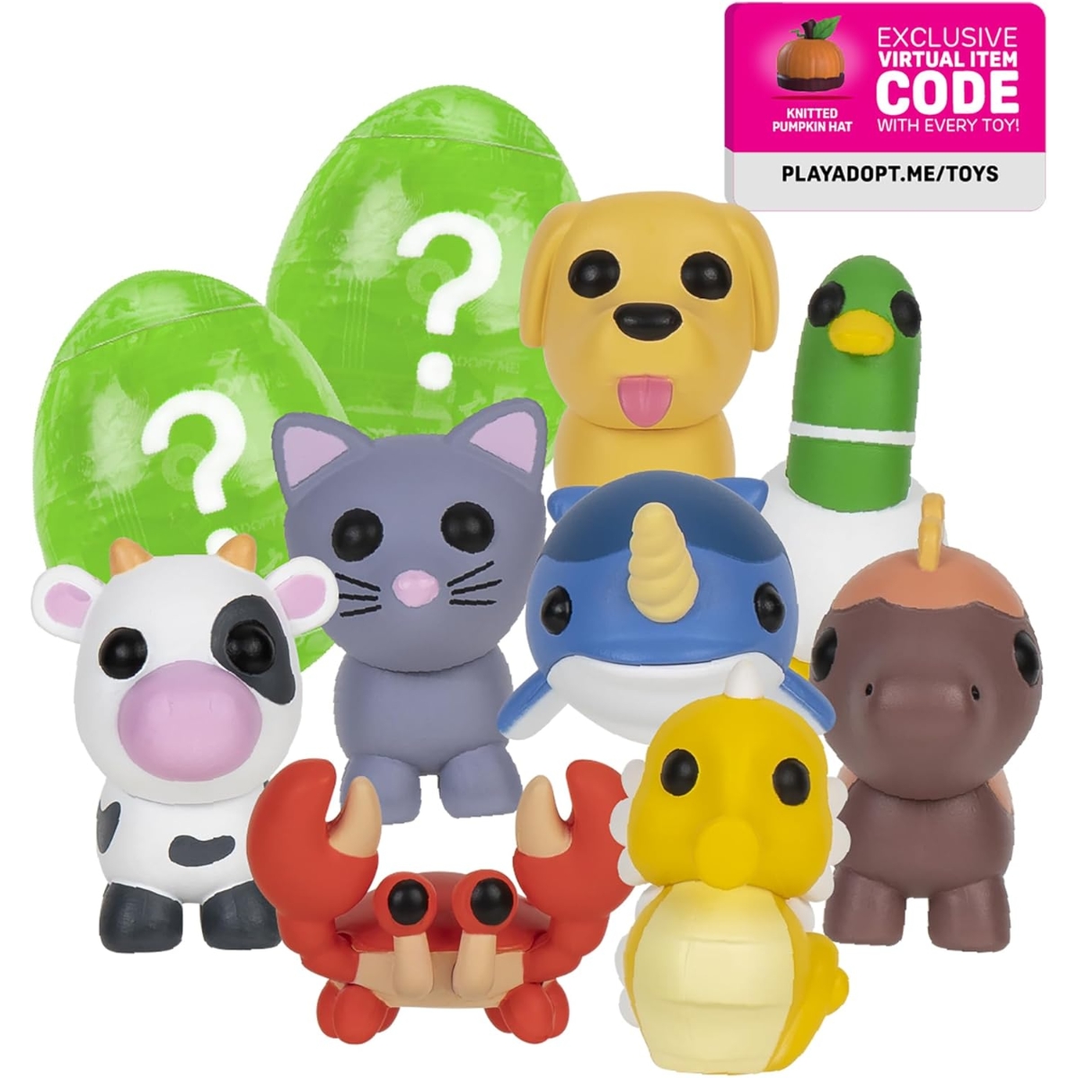 Adopt Me 2″ Collectible Mystery Pets Unisex, 5-7 Years