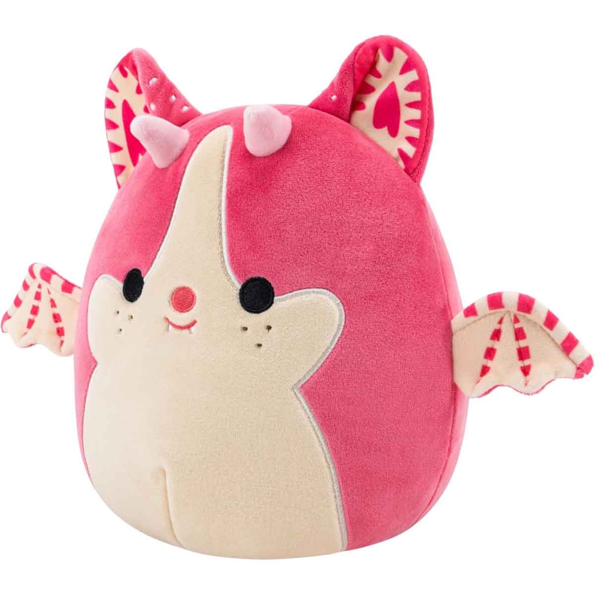 Adopt Me 8" Squishmallow Strawberry Shortcake Bat Dragon Plush Toy Unisex, 3-4 Years