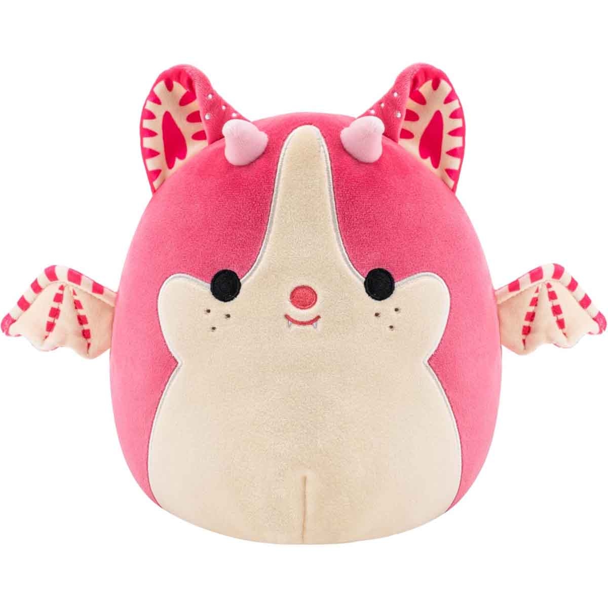 Adopt Me 8" Squishmallow Strawberry Shortcake Bat Dragon Plush Toy Unisex, 3-4 Years