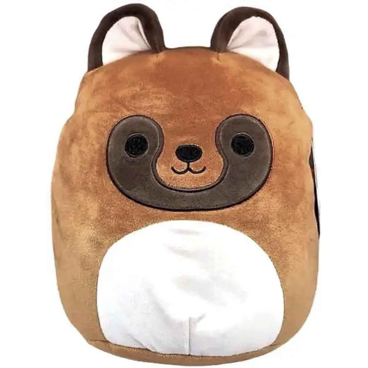 Adopt Me 8" Squishmallow Tanuki Plush Toy Unisex, 3-4 Years