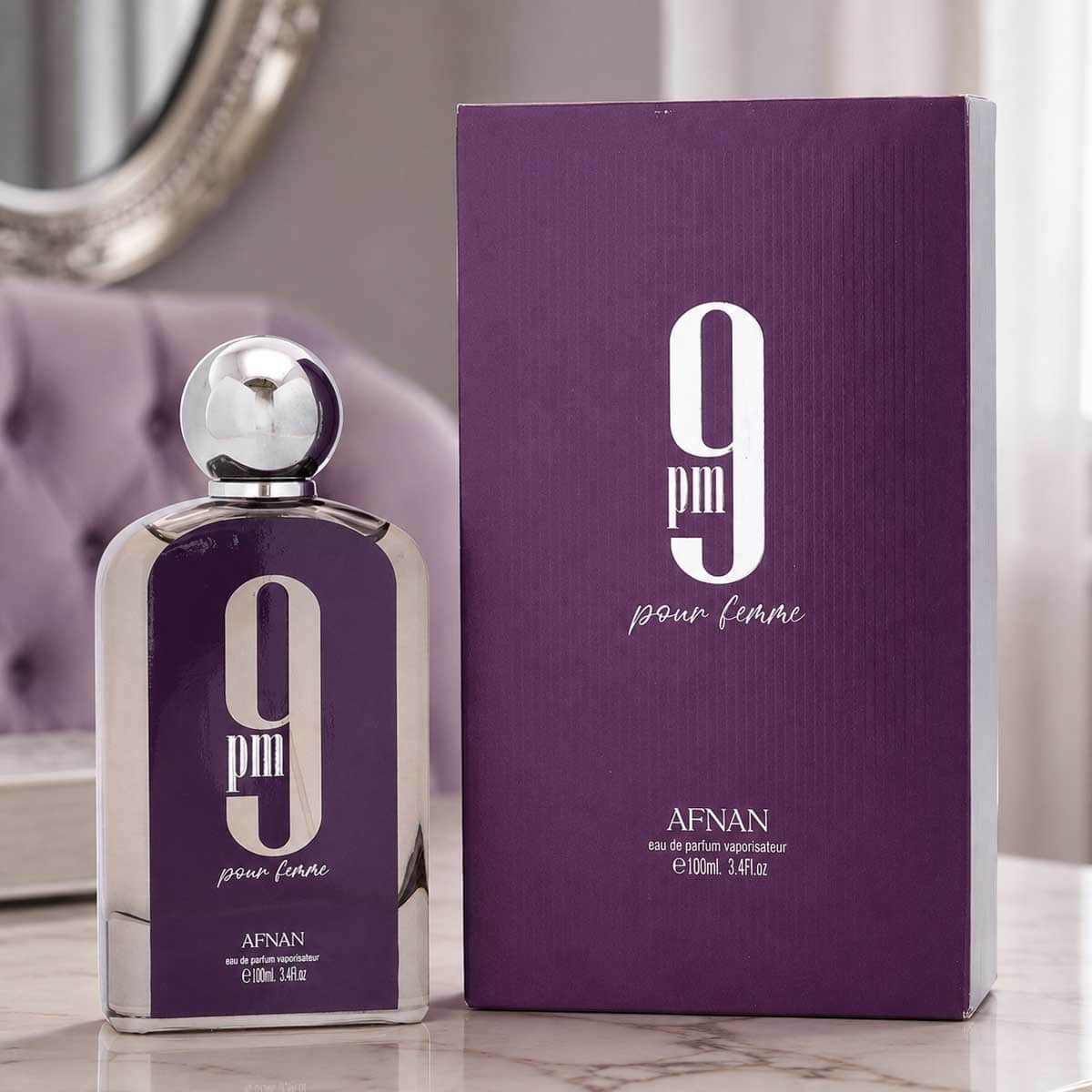 Afnan 9 PM Femme Eau De Parfum for Women