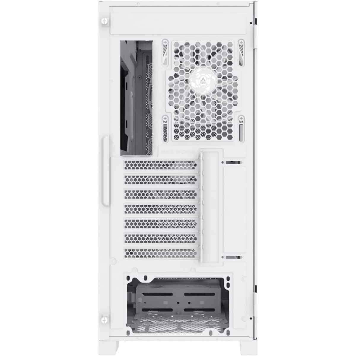 مونتيك صندوق كمبيوتر للألعاب AIR 1000 لايت باللون الأبيض