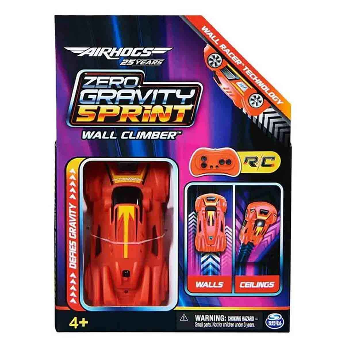Air Hogs Zero Gravity Sprint Wall Racer Car Unisex, 5-7 Years