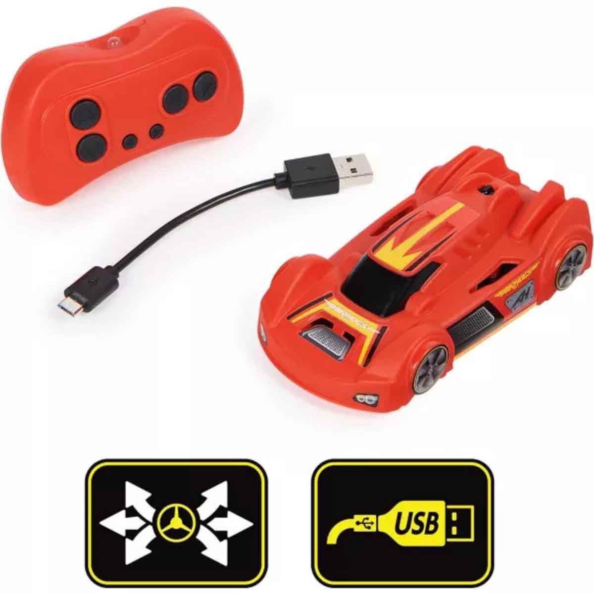 Air Hogs Zero Gravity Sprint Wall Racer Car Unisex, 5-7 Years