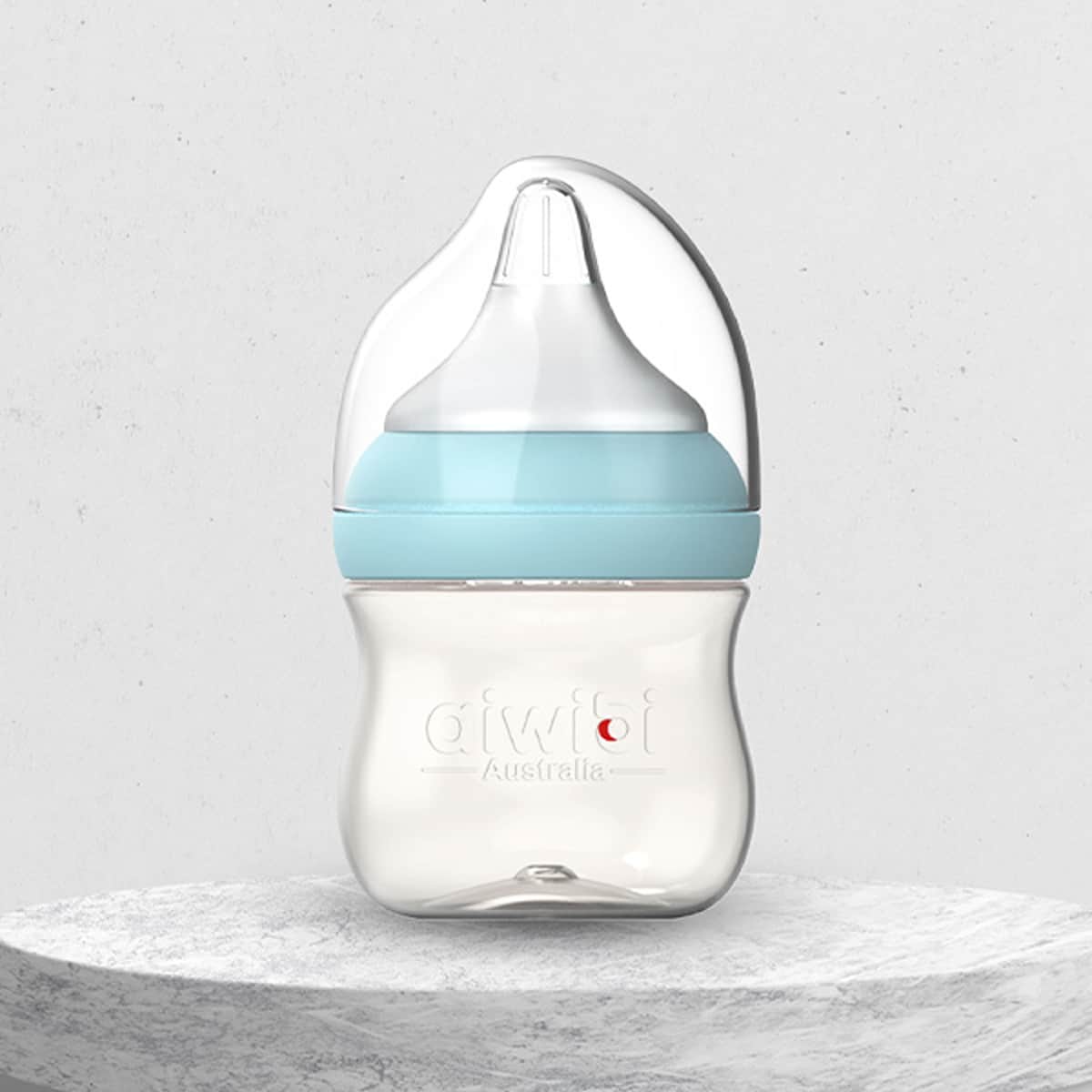 Aiwibi 120ml New Born Baby Blue Feeding Bottle Toddler, 0-2 Years