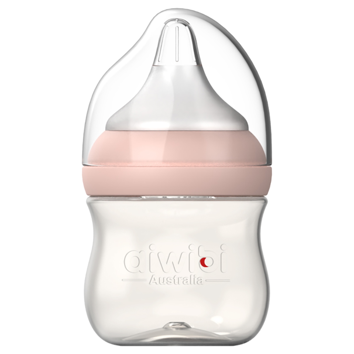 Aiwibi 120ml New Born Baby Pink Feeding Bottle Toddler, 0-2 Years