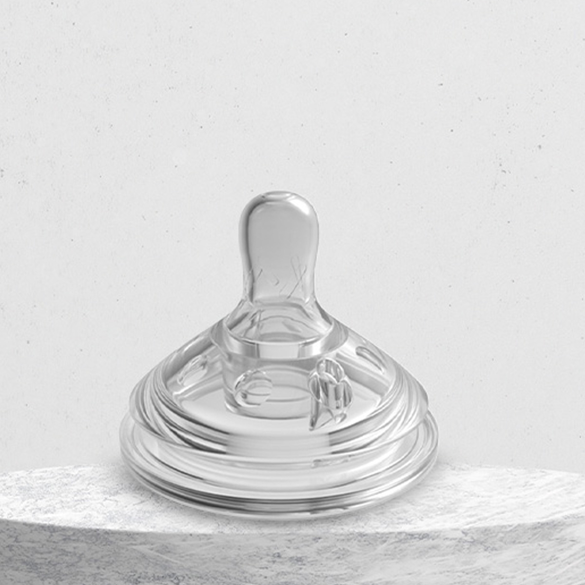 Aiwibi Size-L Baby Feeding Bottle Nipple Toddler, 0-2 Years