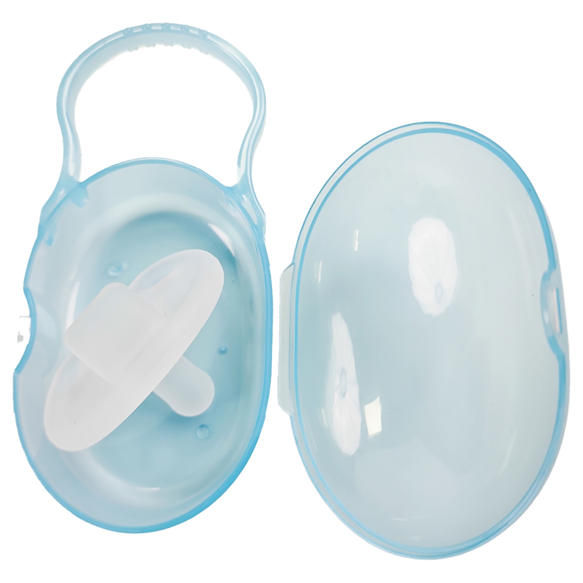Aiwibi Soothing Day Pacifier with Holder Toddler, 0-2 Years