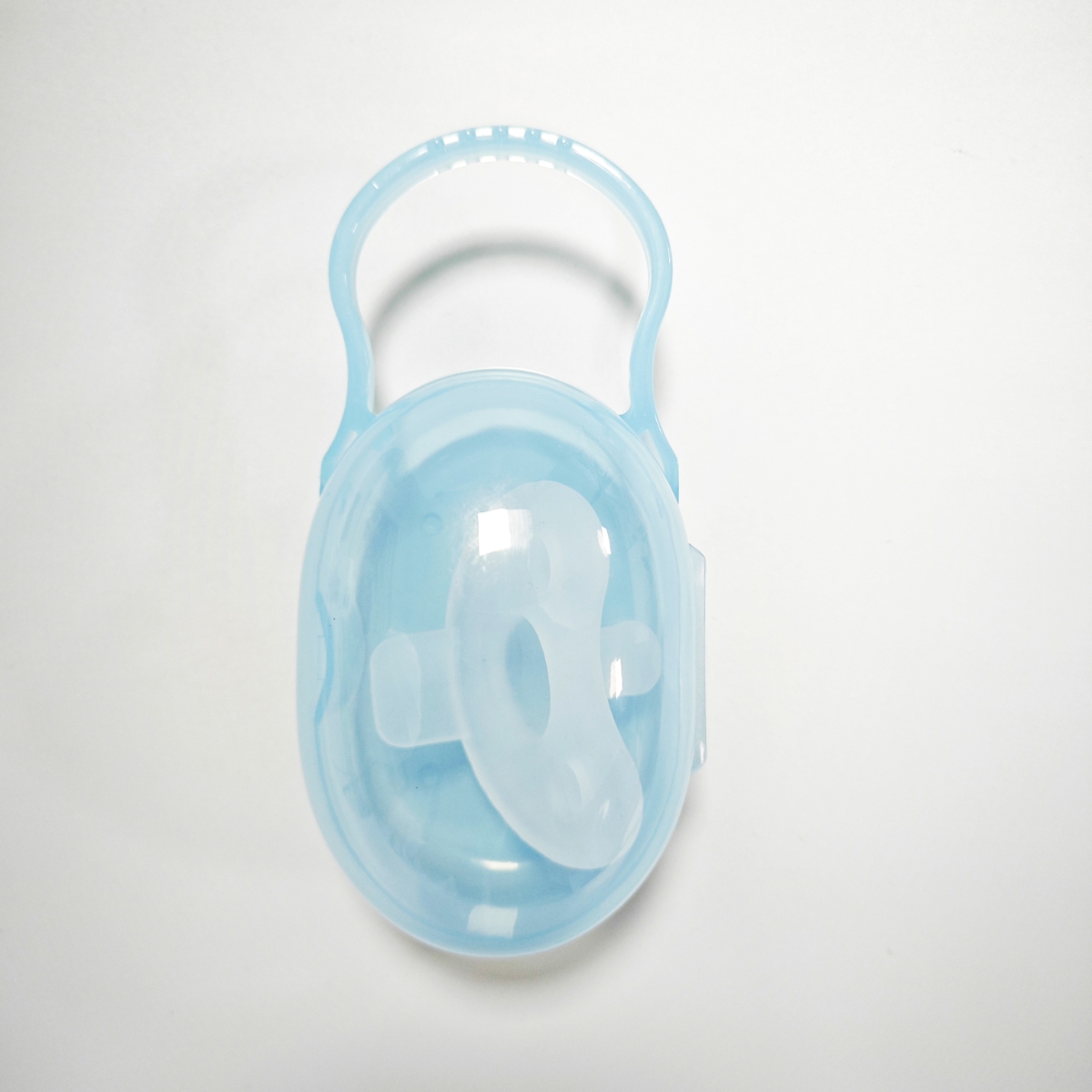 Aiwibi Soothing Day Pacifier with Holder Toddler, 0-2 Years