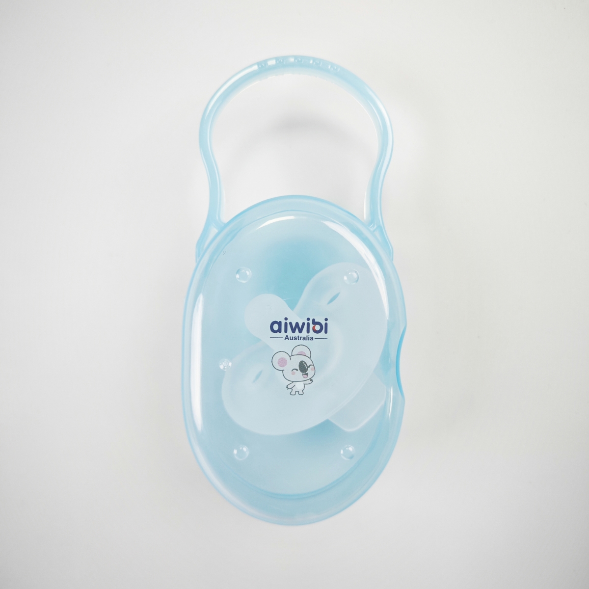 Aiwibi Soothing Day Pacifier with Holder Toddler, 0-2 Years