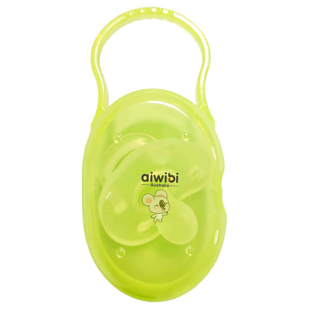 Aiwibi Soothing Night Pacifier with Holder Toddler, 0-2 Years