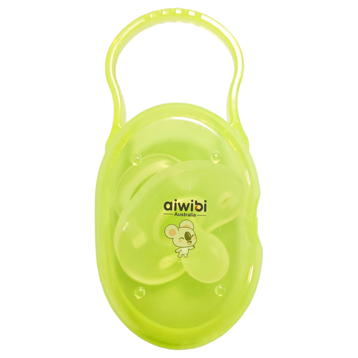 Aiwibi Soothing Night Pacifier with Holder Toddler, 0-2 Years