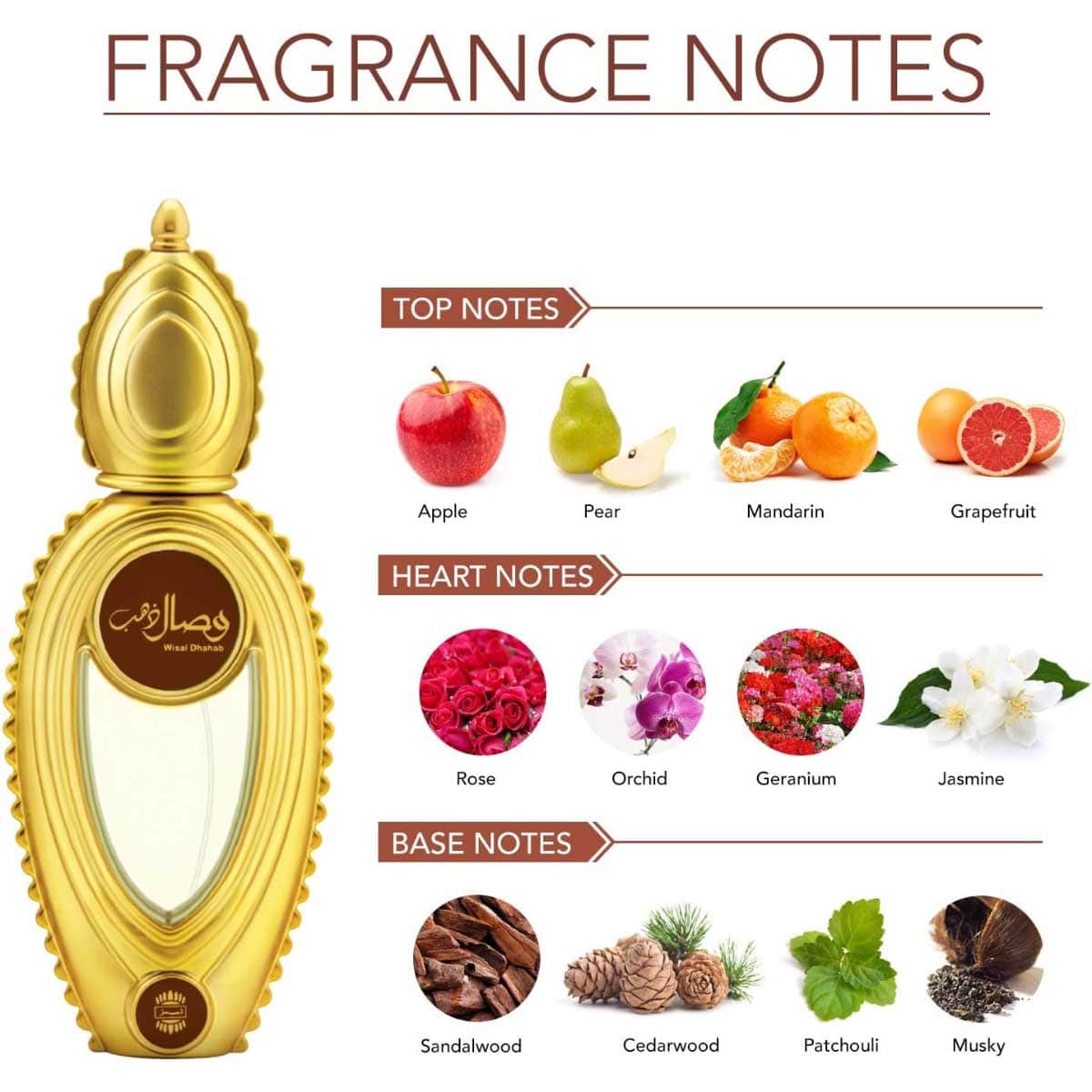 Ajmal Wisal Dhahab Eau De Parfum for Men